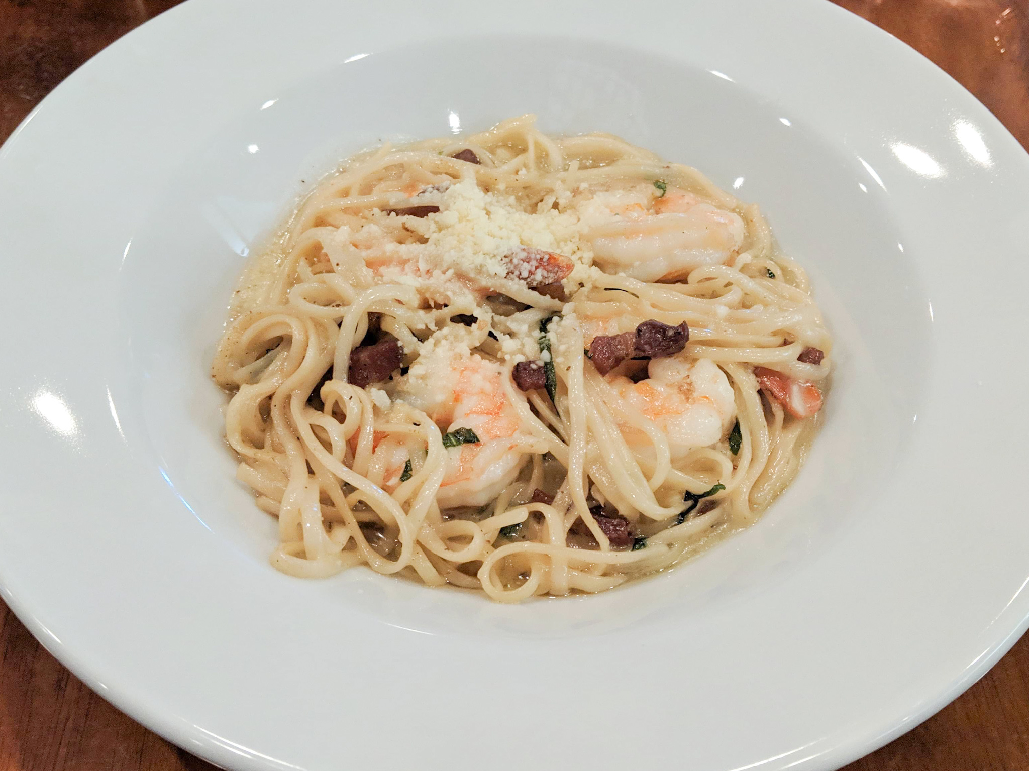 Chicken Linguine at The Grill at The Westin in Long Beach