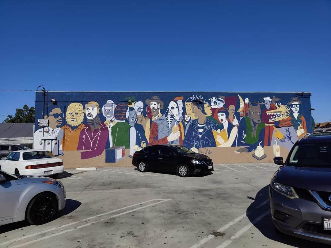 Mural in Long Beach California